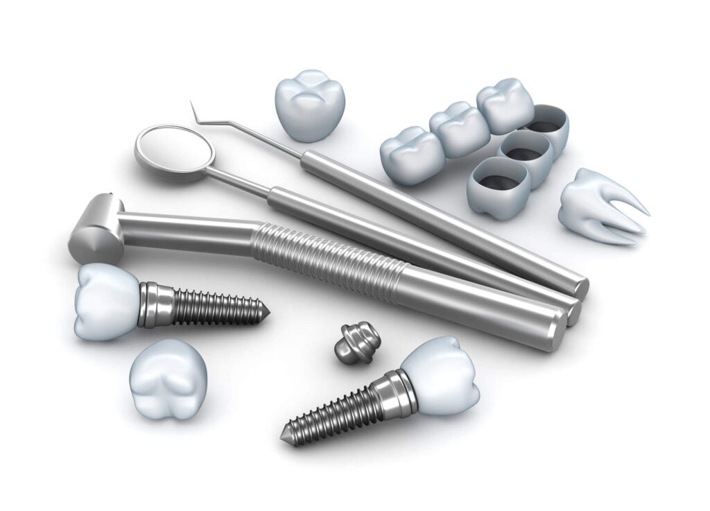 instruments used when placing El Dorado Hills dental implants