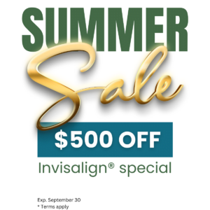 Summer Sale - Dental Clear Aligners $500 Off